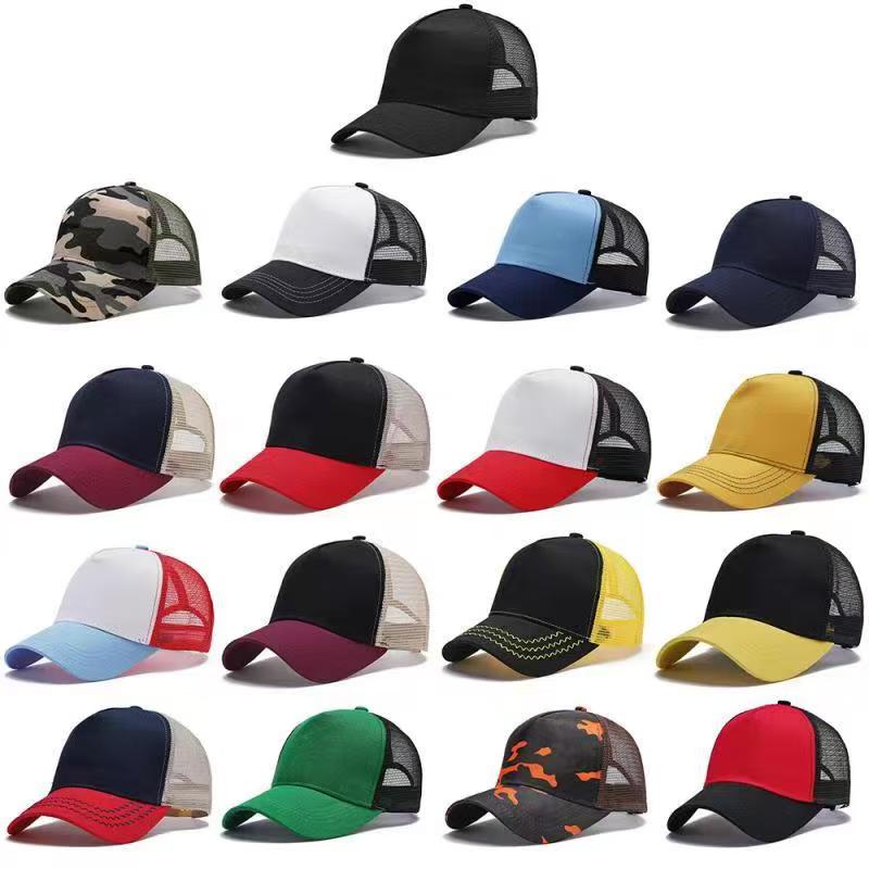 Trucker Cap Mesh - Topi Bisbol Jaring 5 Panel Baru