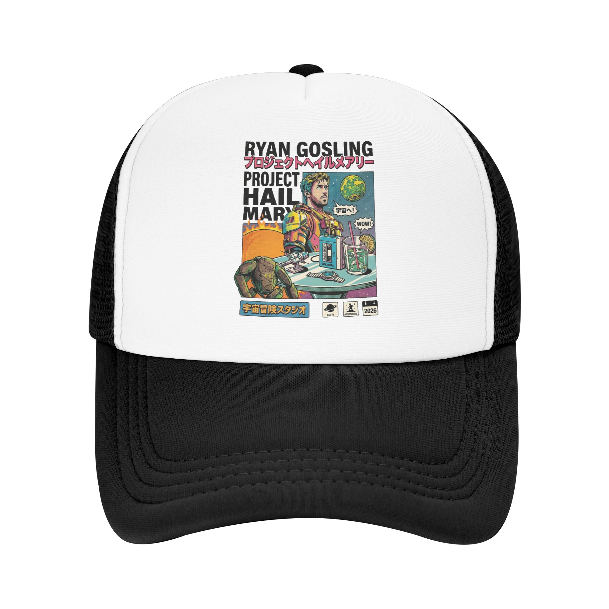 Golf Cap Dad - Topi Trucker Hail Mary untuk Dewasa,