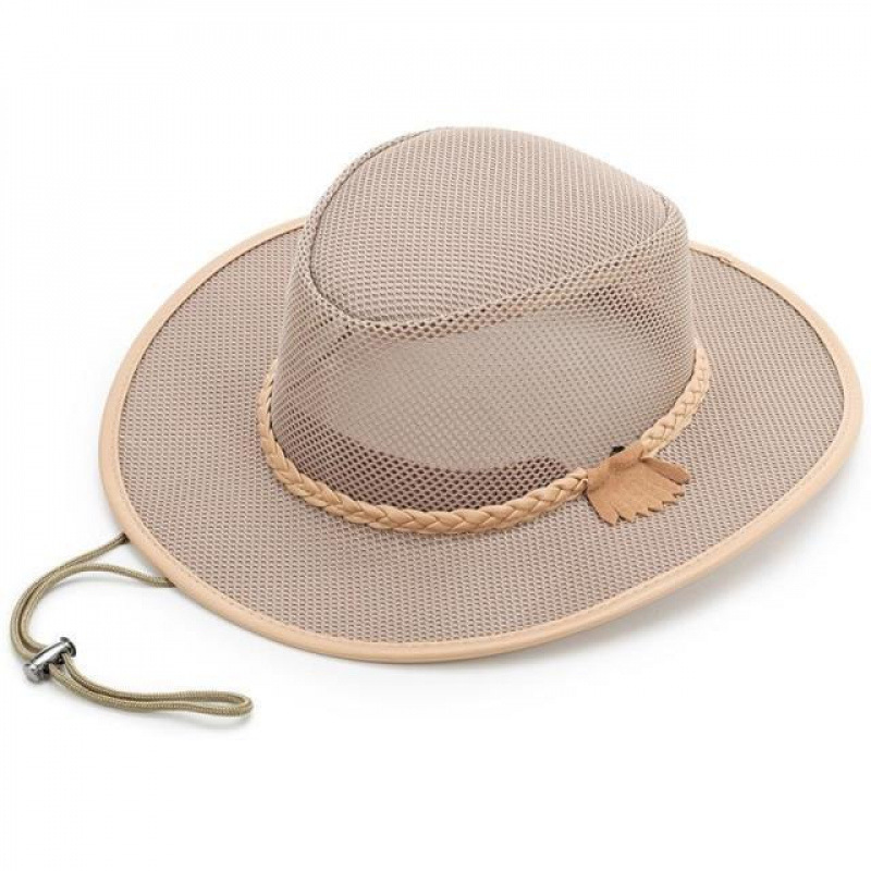 Topi Jazz Pria Bahan Tali Bern - Cowboy Hat Straw ulasan dan harga