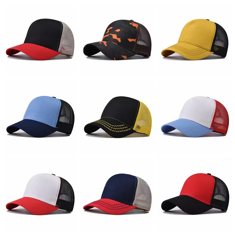 Topi Bisbol Jaring 5 Panel Bar - Trucker Cap Mesh ulasan dan harga