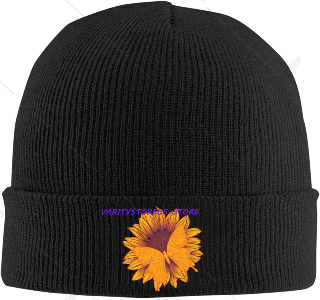 Topi Kupluk Rajut Motif Bunga  - Beanie Cuffed Knit ulasan dan harga