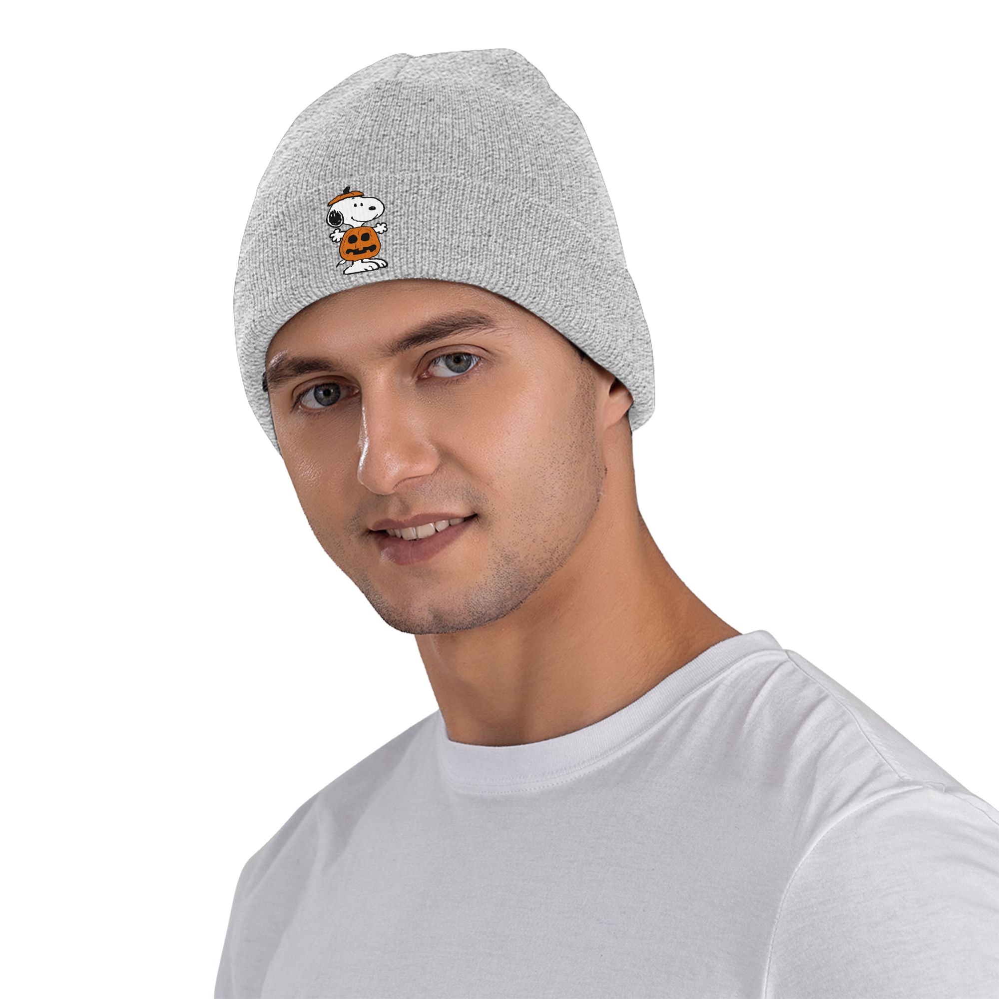 snoopyes topi kupas labu Hallo - Beanie Cuffed Knit ulasan dan harga